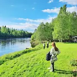 Lapin Hiisi Joen Rannalla Chalet Ranua