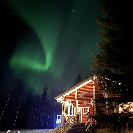 Lapin Hiisi Joen Rannalla Chalet Ranua