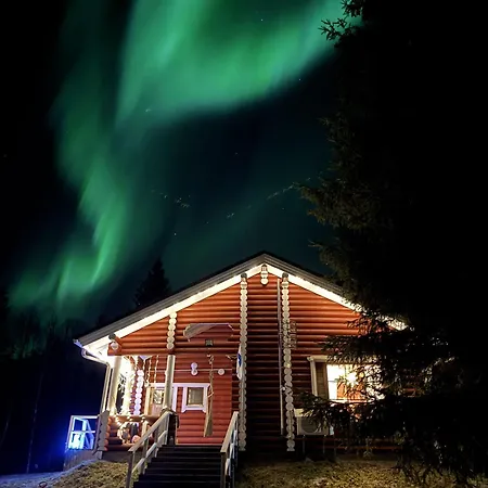 Lapin Hiisi Joen Rannalla Chalet Ranua