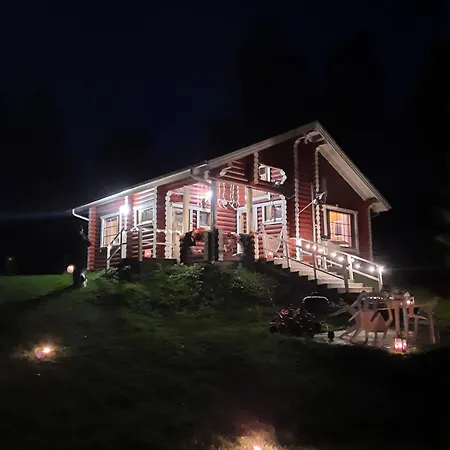 Chalet Lapin Hiisi Joen Rannalla Ranua