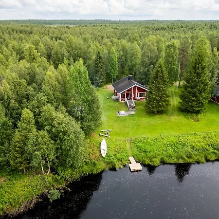 Chalet Lapin Hiisi Joen Rannalla Ranua