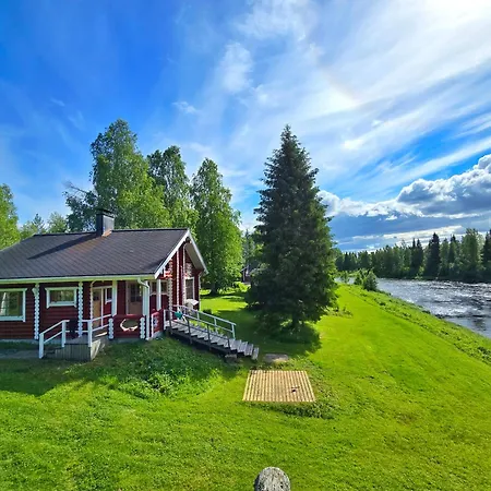 Lapin Hiisi Joen Rannalla Chalet Ranua