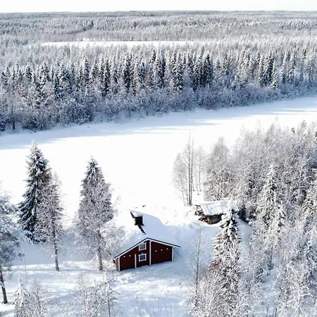 Chalet Lapin Hiisi Joen Rannalla Ranua