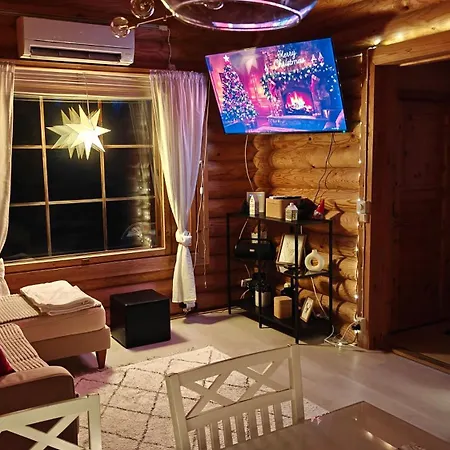 Lapin Hiisi Joen Rannalla Chalet Ranua