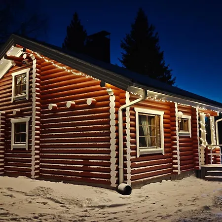 샬레 Lapin Hiisi Joen Rannalla